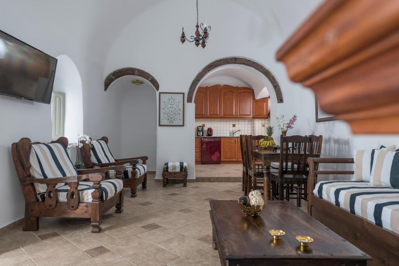 Santorini 180 Degrees Villa Pyrgos Kallistis ภายนอก รูปภาพ